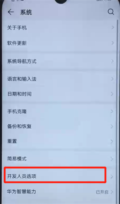 荣耀20i中开启usb调试的操作教程