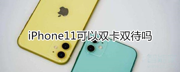 iphone11可以双卡吗