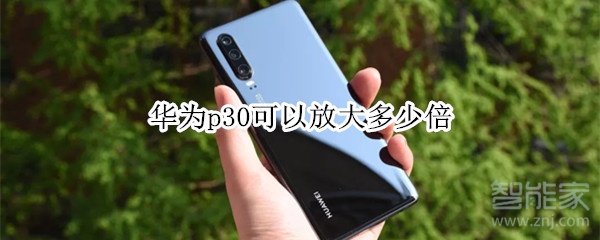 华为p30可以放大多少倍