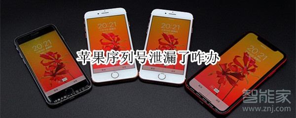 苹果序列号泄漏了咋办