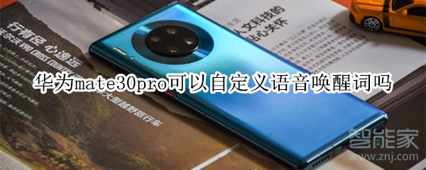 华为mate30pro可以自定义语音唤醒词吗