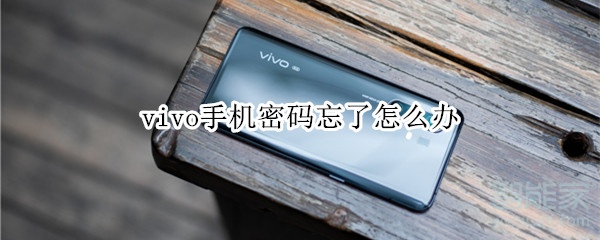 vivo手机密码忘了如何处理