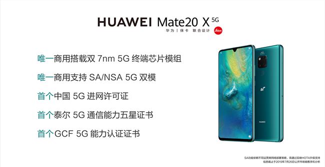 华为Mate20X5G版配置有哪些？华为Mate20X5G版配置介绍