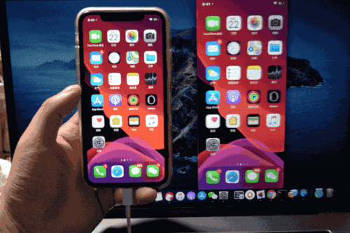 怎么把iPhone无线投屏到Mac显示屏上
