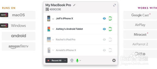 怎么把iPhone无线投屏到Mac显示屏上