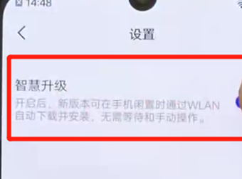 iqoo手机中将系统自动更新关掉具体操作步骤