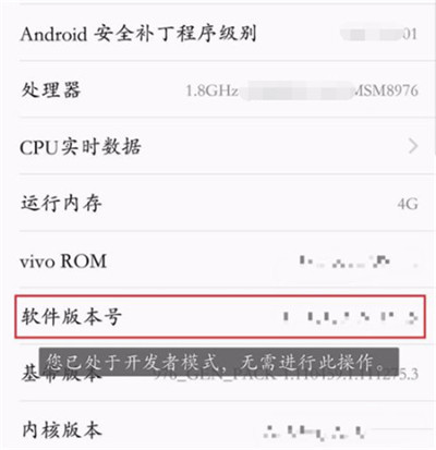 vivox27中找到开发者选项位置具体操作步骤