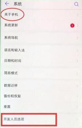 华为p30pro中开启开发者选项具体操作步骤