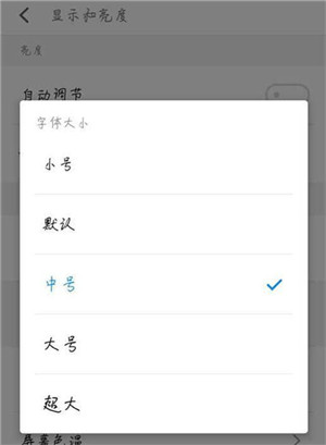 魅族note9中将字体调大具体操作方法