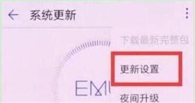 华为p30中将系统自动更新关掉具体操作步骤