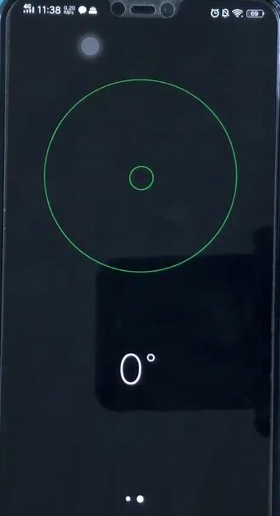 iqoo中将水平仪打开具体操作步骤