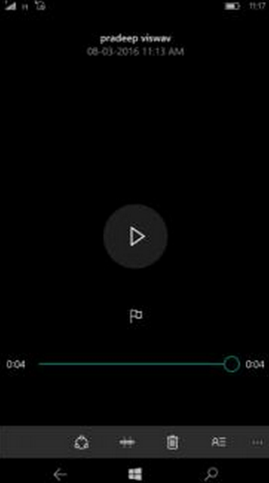 win10手机打开语音录音功能具体操作