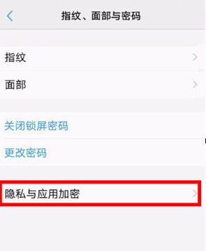 vivou1中加密应用具体操作方法