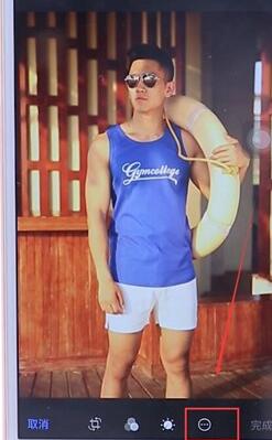 在苹果手机里做出大头照片操作流程