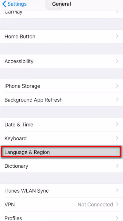 苹果手机中将英文恢复为中文详细操作流程