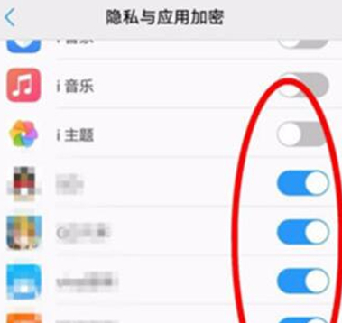 vivonex双屏版设置应用加密具体操作步骤