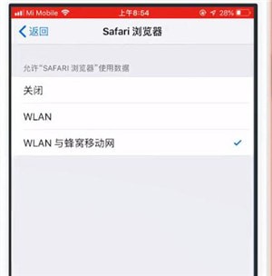 苹果手机中自带浏览器联网具体操作方法