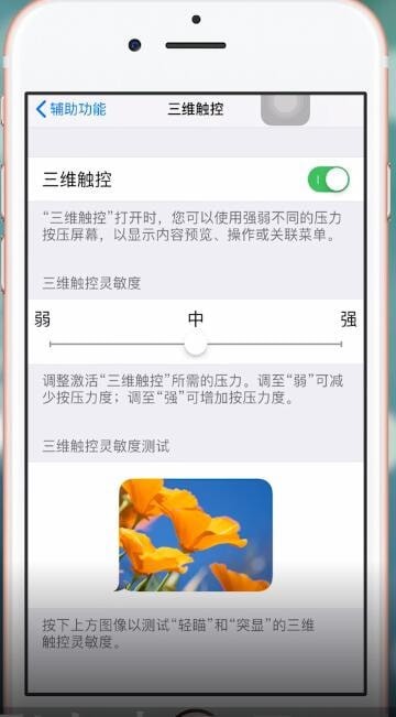 苹果手机中设置3dtouch详细操作流程