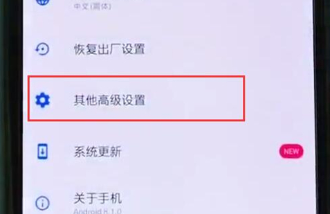 一加6T手机将放大手势打开的操作步骤