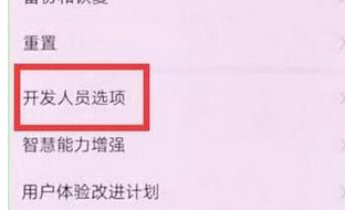 华为畅享9plus将sub调试打开具体操作流程