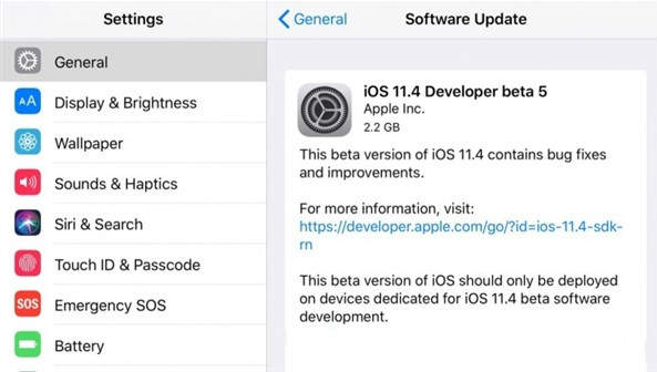 iOS 11.4 beta 5更新了什么?iOS 11.4 beta 5值得更新吗?