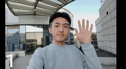 荣耀60隔空换镜手势操作教程