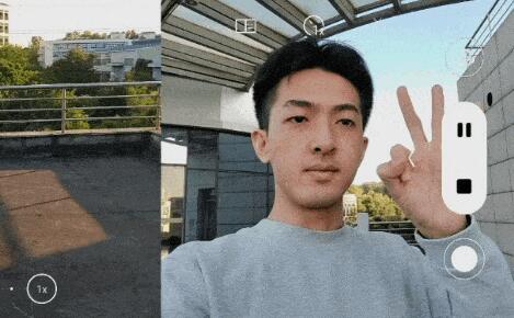 荣耀60隔空换镜手势操作教程