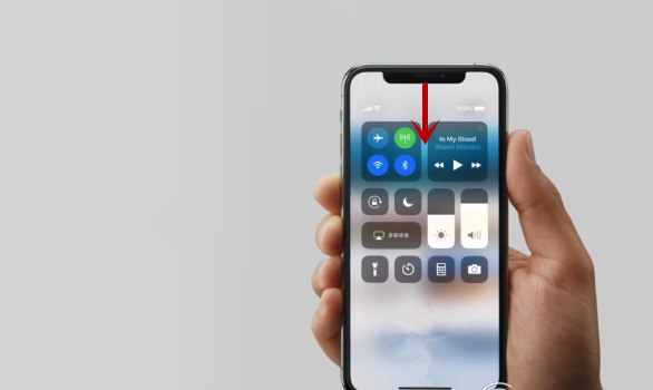 iphone xr【控制中心】打开操作方法讲解