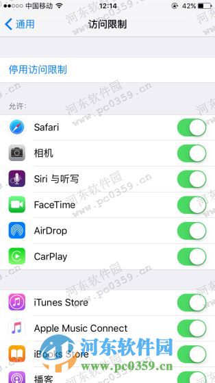苹果iPhone 5se 访问权限怎么设置?设置苹果5se访问权限的方法