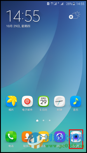 三星S6手机使用广角自拍功能的方法
