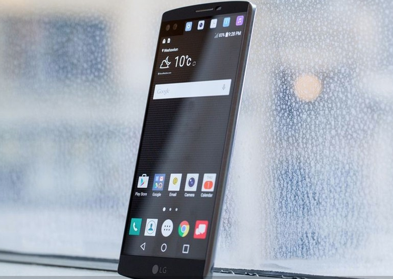 LG V10手机录入指纹的方法