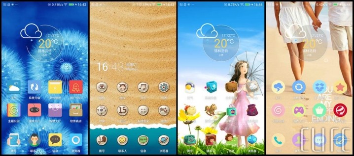 金立手机桌面主题壁纸的使用方法