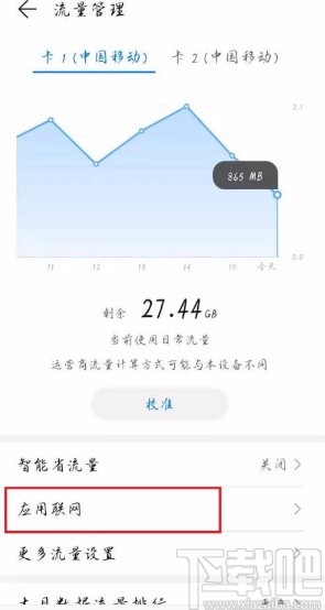 华为手机设置允许应用同时使用wifi和数据流量的方法
