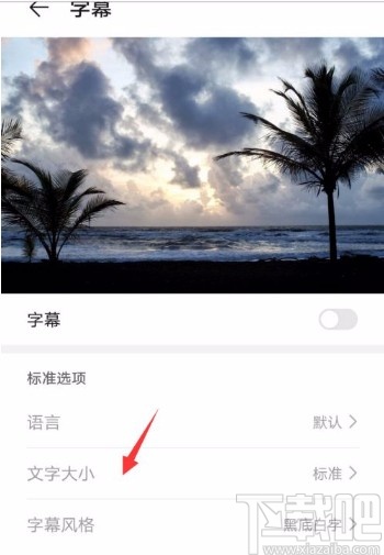 华为手机设置字幕字体大小的方法