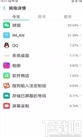 oppo手机查看耗电详情的方法