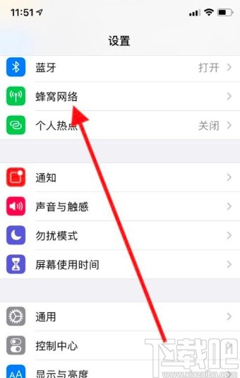 苹果手机开启网络自动选择的方法