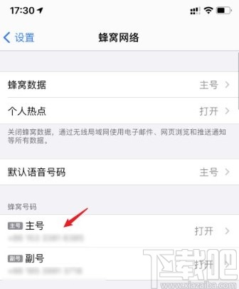 苹果手机关闭volte功能的方法