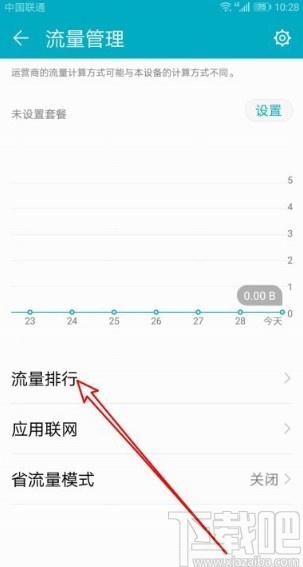 华为荣耀9X查看流量使用情况的方法
