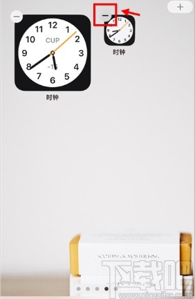苹果手机放大时钟的操作方法