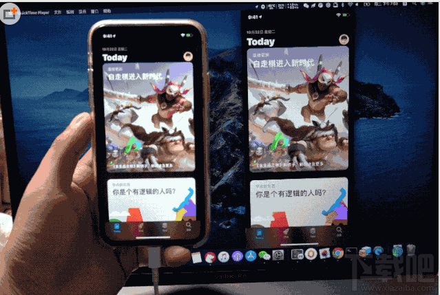 iPhone手机怎么无线投屏到Mac显示屏上?