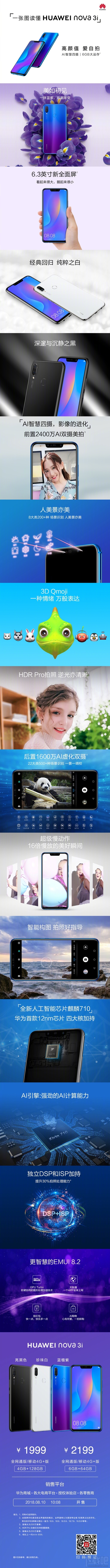 华为nova3和华为nova3i有什么区别，哪个好？