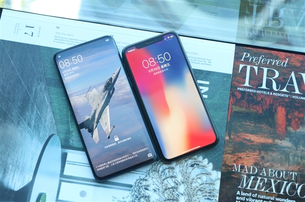 OPPO FindX好不好看，FindX和iPhoneX外观对比