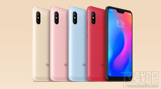 红米6Pro哪种颜色好看？红米6Pro最新渲染图