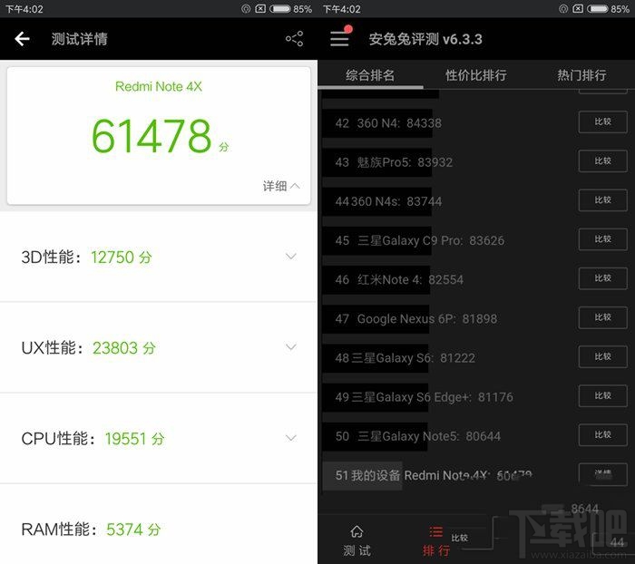 红米note4x和红米note4哪个好？全面区别对比