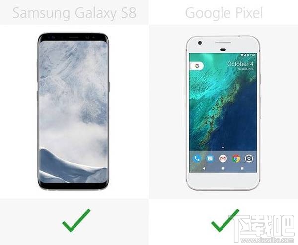 三星GalaxyS8和谷歌Pixel哪个好?谷歌Pixel和三星S8区别对比