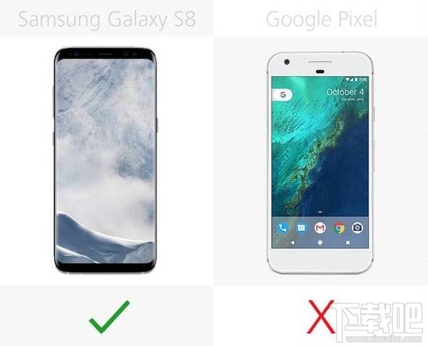 三星GalaxyS8和谷歌Pixel哪个好?谷歌Pixel和三星S8区别对比