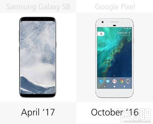 三星GalaxyS8和谷歌Pixel哪个好?谷歌Pixel和三星S8区别对比