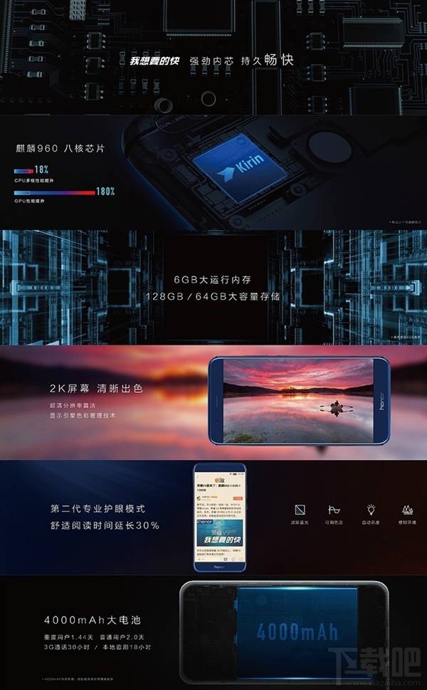 荣耀V9配置怎么样?一张图看懂华为荣耀V9优缺点