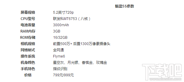 魅蓝5s和魅族MX5哪个好？魅族MX5和魅蓝5s区别对比