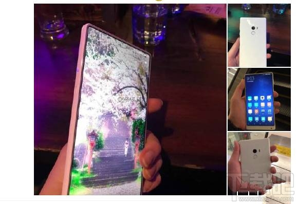 小米MIX白色版好看吗 小米MIX白色版真机上手图片